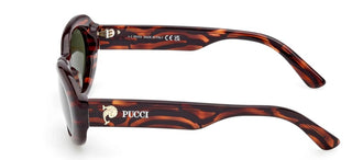 Emilio Pucci EP0234 unisex Havana Oval Sunglasses