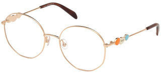 Emilio Pucci EP5145 women Rose gold Round Eyeglasses