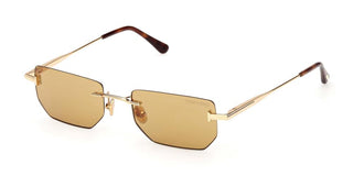 Tom Ford ETHAN-02 FT1355 unisex Gold Geometric Sunglasses