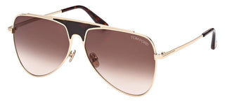 Tom Ford ETHAN FT 0935 unisex Rose gold Pilot Sunglasses