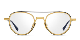 Dita ETHYX unisex Gold Round Eyeglasses