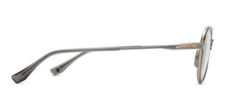 Dita ETHYX unisex Silver Round Eyeglasses