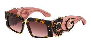 Etro ETROBLOSSOM women Havana Geometric Sunglasses