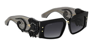 Etro ETROBLOSSOM women Black Geometric Sunglasses