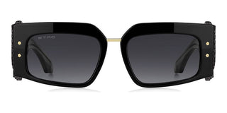 Etro ETROBLOSSOM women Black Geometric Sunglasses