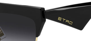 Etro Etroclub Women Black Butterfly Sunglasses