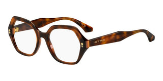 Etro Etro 0012 Women Havana Geometric Eyeglasses