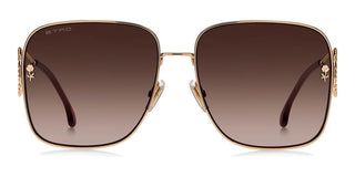 Etro ETRO 0070/S women Gold Oversize Sunglasses