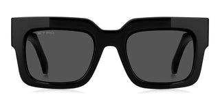 Etro ETRO 0080/S unisex Black Rectangle Sunglasses