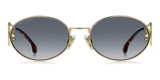 Etro ETRO 0106/S women Gold Oval Sunglasses