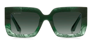 Etro ETRO 0108/S women Green Rectangle Sunglasses