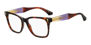 Etro Etro 0115 Women Havana Squared Eyeglasses