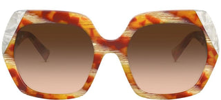 Alain Mikli EVANNE 0A05054 women Brown Oversize Sunglasses