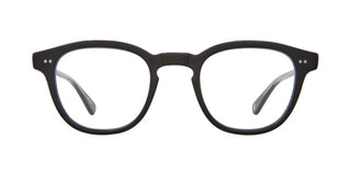 GARRETT LEIGHT EVAN unisex Black Squared Eyeglasses
