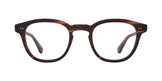 GARRETT LEIGHT EVAN unisex Havana Squared Eyeglasses