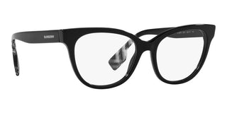 Burberry EVELYN BE 2375 women Black Cat Eye Eyeglasses