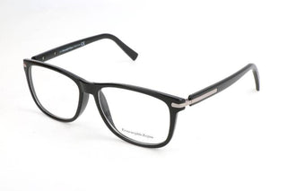 Ermenegildo Zegna Ez5005 Men Black Geometric Eyeglasses