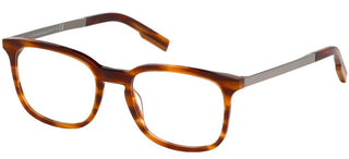 Ermenegildo Zegna EZ5143 unisex Havana Squared Eyeglasses