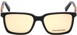 Ermenegildo Zegna EZ5145 unisex Black Geometric Eyeglasses