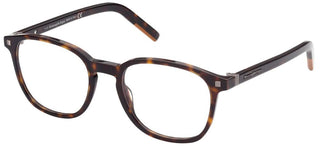 Ermenegildo Zegna EZ5186 unisex Havana Geometric Eyeglasses
