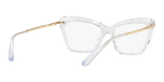Dolce & Gabbana FACED STONES DG 5025 women Transparent Cat Eye Eyeglasses