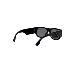 FENDI Fendi Diagonal FE40156I men Black Rectangle Sunglasses