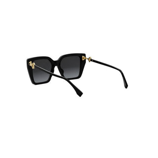 FENDI FF Diamonds FE40161I women Black Squared Sunglasses