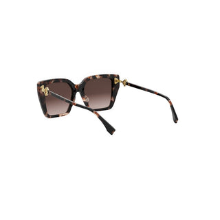 FENDI FF Diamonds FE40161I women Havana Squared Sunglasses