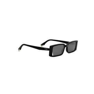 FENDI Fendi Way FE40164I women Black Rectangle Sunglasses