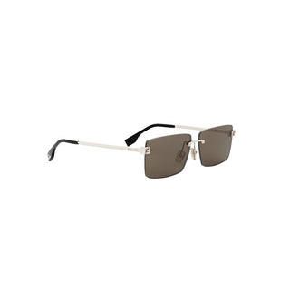 FENDI Fendi Sky FE40165U men Gold Rectangle Sunglasses