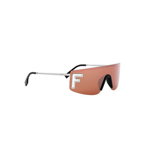 FENDI Fendi Sport FE40168U men Silver Rectangle Sunglasses