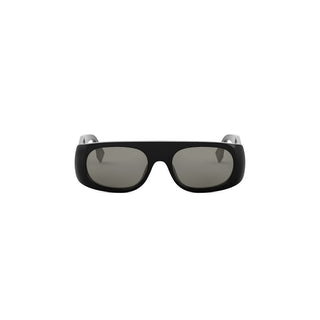 FENDI Fendi Signature FE40169I men Black Rectangle Sunglasses