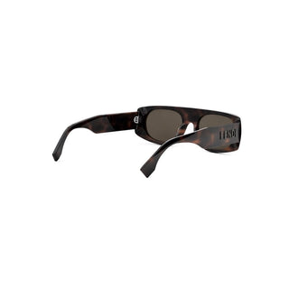 FENDI Fendi Signature FE40169I men Havana Rectangle Sunglasses
