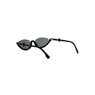 FENDI FF Diamonds FE40178U women Black Cat Eye Sunglasses
