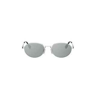 FENDI Fendi Sky FE40180U women Silver Oval Sunglasses