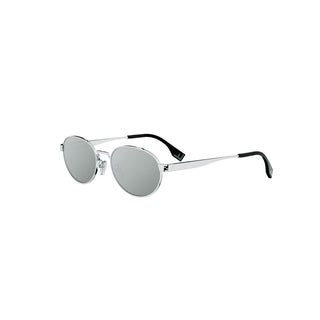 FENDI Fendi Sky FE40180U women Silver Oval Sunglasses