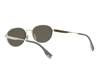 FENDI Fendi Sky FE40180U men Gold Oval Sunglasses
