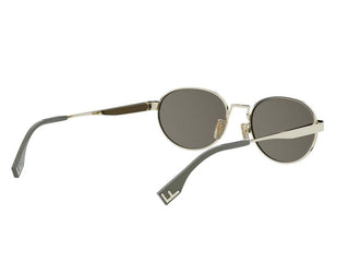 FENDI Fendi Sky FE40180U men Gold Oval Sunglasses
