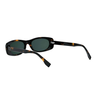 FENDI FF Squared FE40183I unisex Havana Rectangle Sunglasses