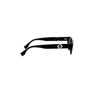 FENDI FF Diamonds FE40184I women Black Cat Eye Sunglasses