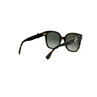 FENDI FF Diamonds FE40186I women Havana Butterfly Sunglasses