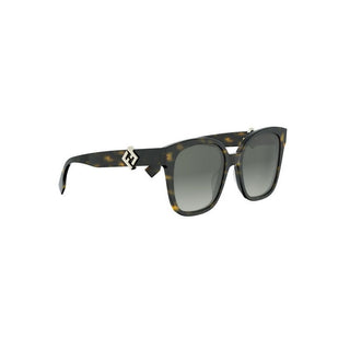 FENDI FF Diamonds FE40186I women Havana Butterfly Sunglasses