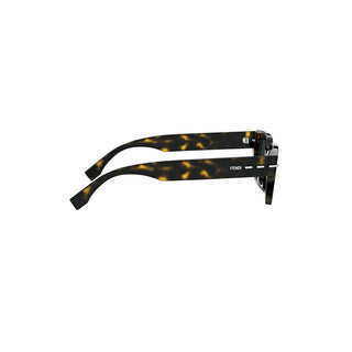 FENDI Fendi Selleria FE40191I women Havana Squared Sunglasses