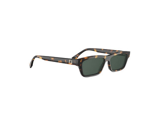 FENDI FF Squared FE40199I men Havana Cat Eye Sunglasses