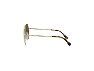 FENDI Fendigraphy FE40200U women Gold Pilot Sunglasses
