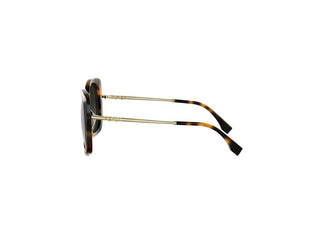 FENDI Fendigraphy FE40201I women Havana Oversize Sunglasses