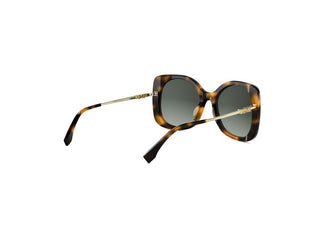 FENDI Fendigraphy FE40201I women Havana Oversize Sunglasses