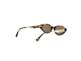 FENDI Fendigraphy FE40202I women Havana Cat Eye Sunglasses