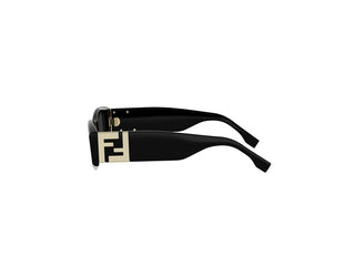 FENDI Forever Fendi FE40204I women Black Oval Sunglasses