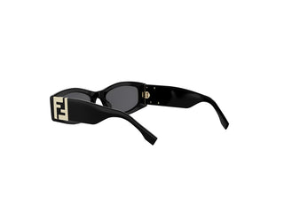 FENDI Forever Fendi FE40204I women Black Oval Sunglasses